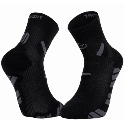 BV Sport Socquette Trail Ultra.2 ”Mid” Negro
