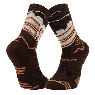 BV Sport Socquette Trail Collector "Nutri" Marrone