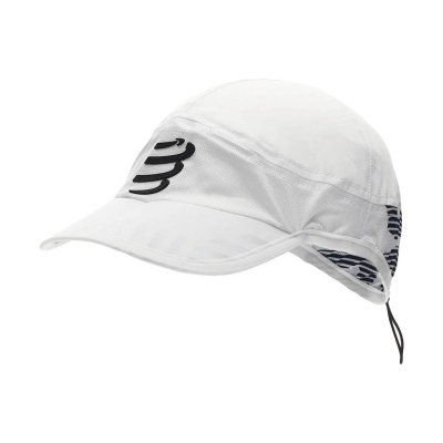 Compressport Pro Racing Cap Weiß