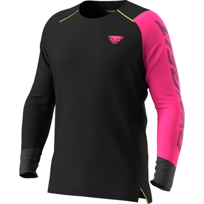 Dynafit DNA Long Sleeve Hombre Rosa