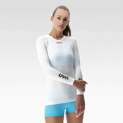 Uyn Sous-Vêtements Manches Longues Energyon Sport Actif Femme Blanc