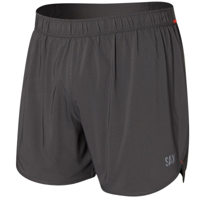 Saxx Hightail 2N1 Run Short 5" Homme Gris