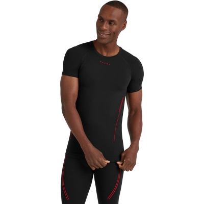 Falke Warm Shortsleeved Shirt Trend Homme Noir