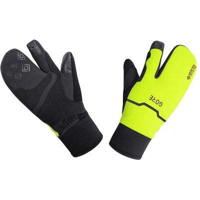 Gore Wear INFINIUM Thermo Split Neon Yellow / Black Amarillo fluorescente