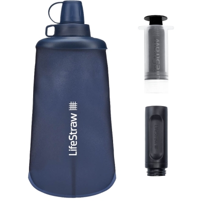 Lifestraw Lifestraw Flex Basic 650 Ml Filtre +Gourde/Lifestraw Flex Ps Mountain Blau