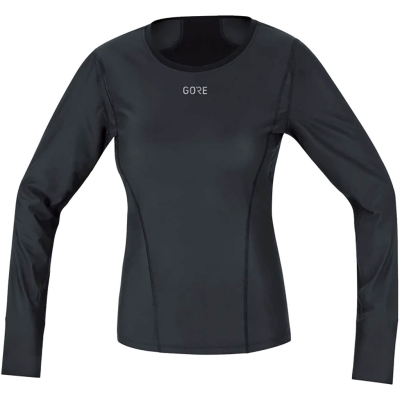 Gore Wear Gore Windstopper Base Layer Long Sleeve Shirt Vrouw Zwart