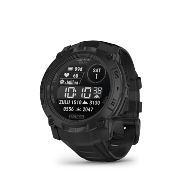 Garmin Instinct 3 Solar - Tactical Edition - 50 mm Schwarz