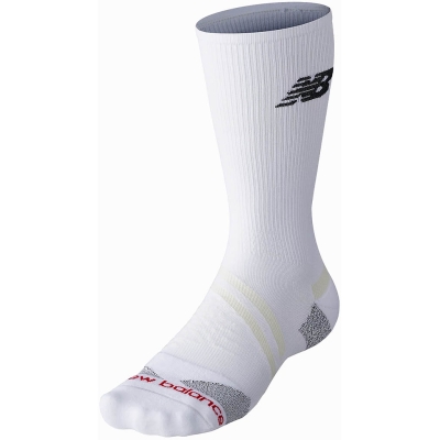 New Balance Run Foundation 2.0 Mid Calf 1 Pair Blanco