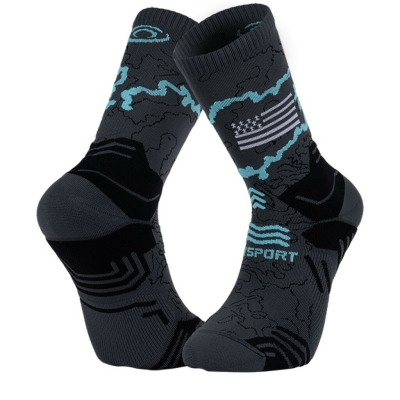 BV Sport Socquette Trek Gr ”Haute - Polyamide” Gr34 Gris