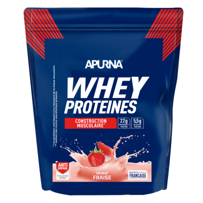 Apurna Whey Fraise Doypack 720g 