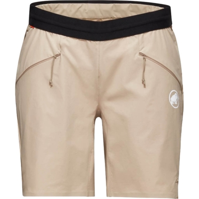 Mammut Aenergy Light Softshell Short Femenino Beige