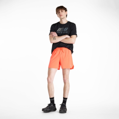 New Balance RC Short 5” Homme Rouge