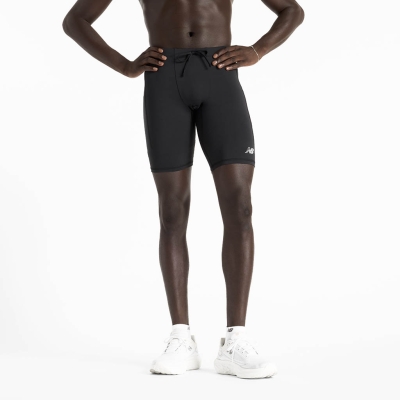 New Balance NB Sleek Pocket Half Tight 9” Men Black