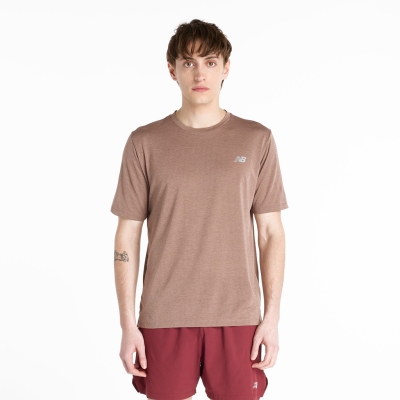 New Balance Athletics T-Shirt Homme Vert
