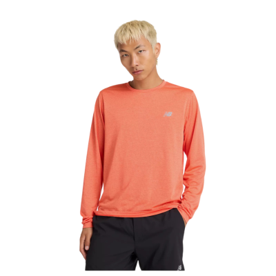New Balance Athletics Long Sleeve Hombre Naranja