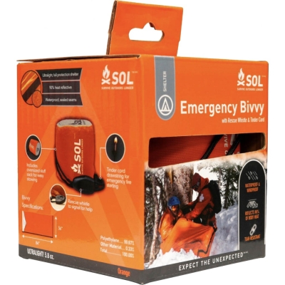 Sol Bivouac Secours / Emergency Bivvy Orange