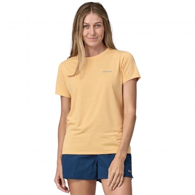 Patagonia Cap Cool Daily Graphic Shirt Woman Yellow