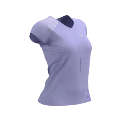 Compressport Performance Short Sleeve Tshirt Femme Lilas
