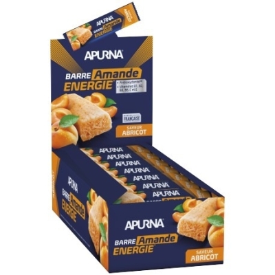 Apurna Boite 28 barres Fondante abricot 