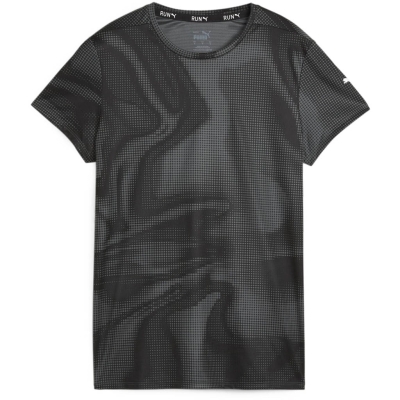 Puma Run Favorite Aop Shirt Femme Noir