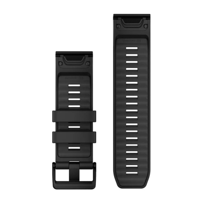 Garmin Bracelet QuickFit / 26mm / Silicone / Noir Black