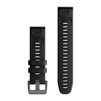 Garmin Bracelet QuickFit / 22mm / Silicone / Noir Black