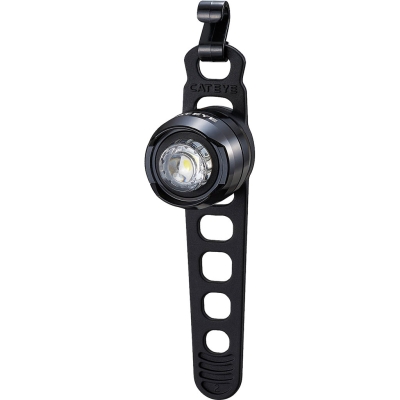Cateye ORB RECHARGEABLE AVANT POLISHED BLACK Noir