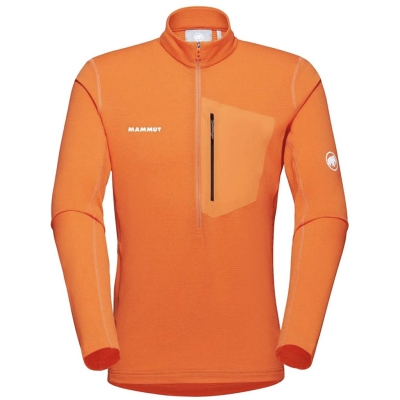 Mammut Aenergy Light Long Sleeve Half Zip Pull Homme Orange