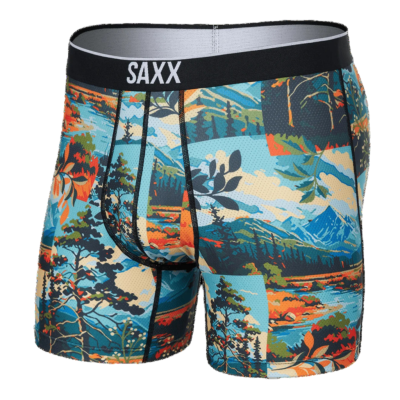 Saxx Volt Breathable Mesh Boxer Brief Men Multicoloured