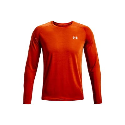 Under Armour Streaker Long sleeve Homme Orange