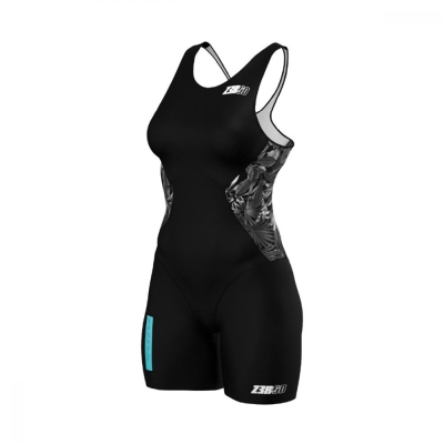 Zerod Racer TriSuit Femenino Negro