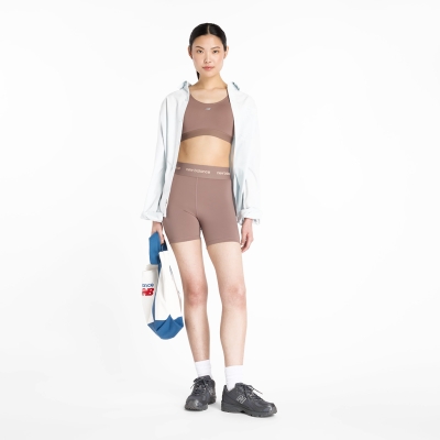 New Balance Essential Run Bra Mujer Negro