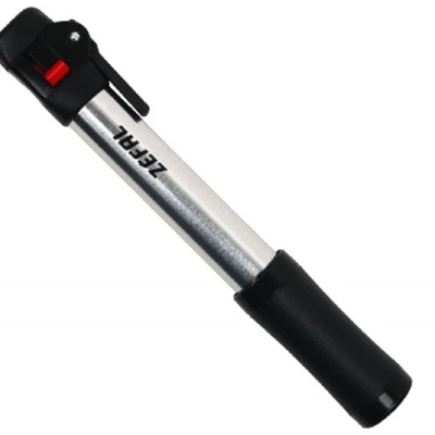 Zéfal SWITCH MINI PUMP - SILVER/BLACK Black