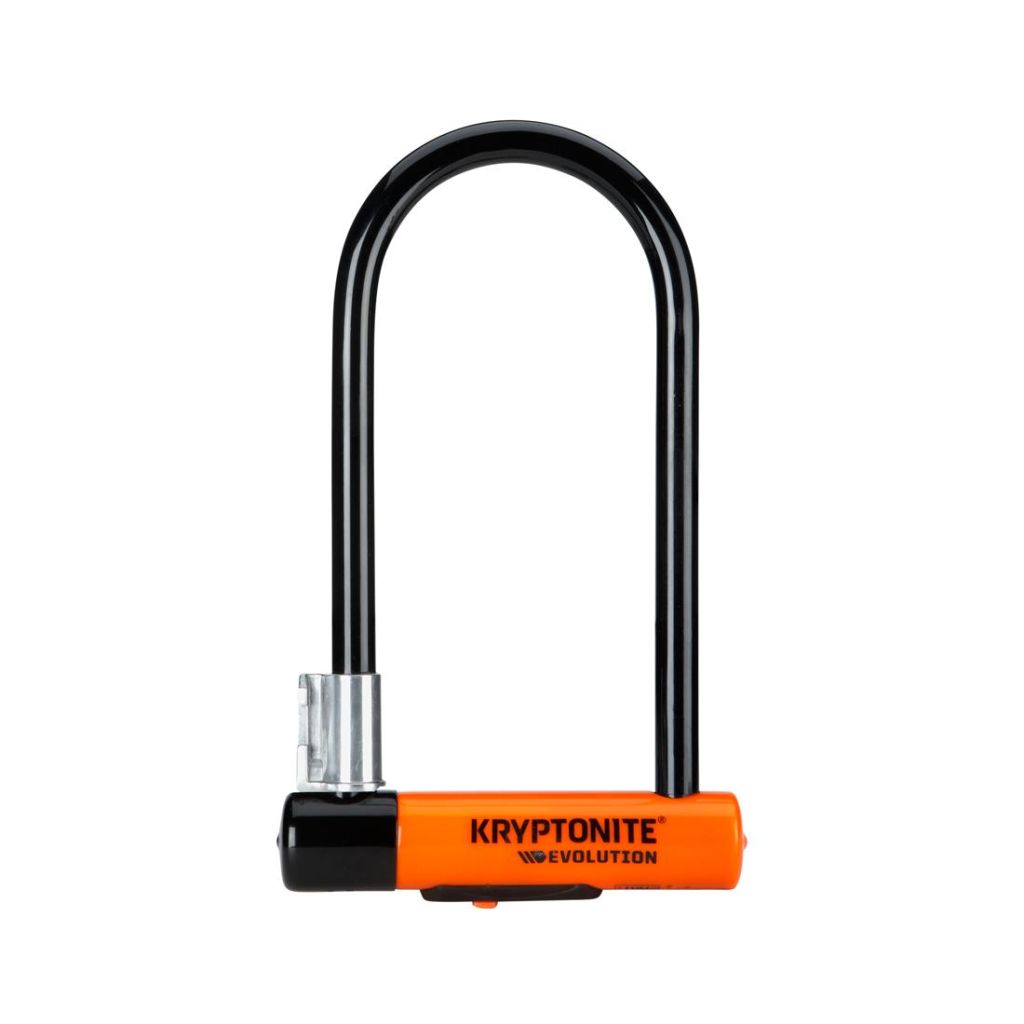 Kryptonite u evolution series 4 standard noir et orange : antivol vélo
