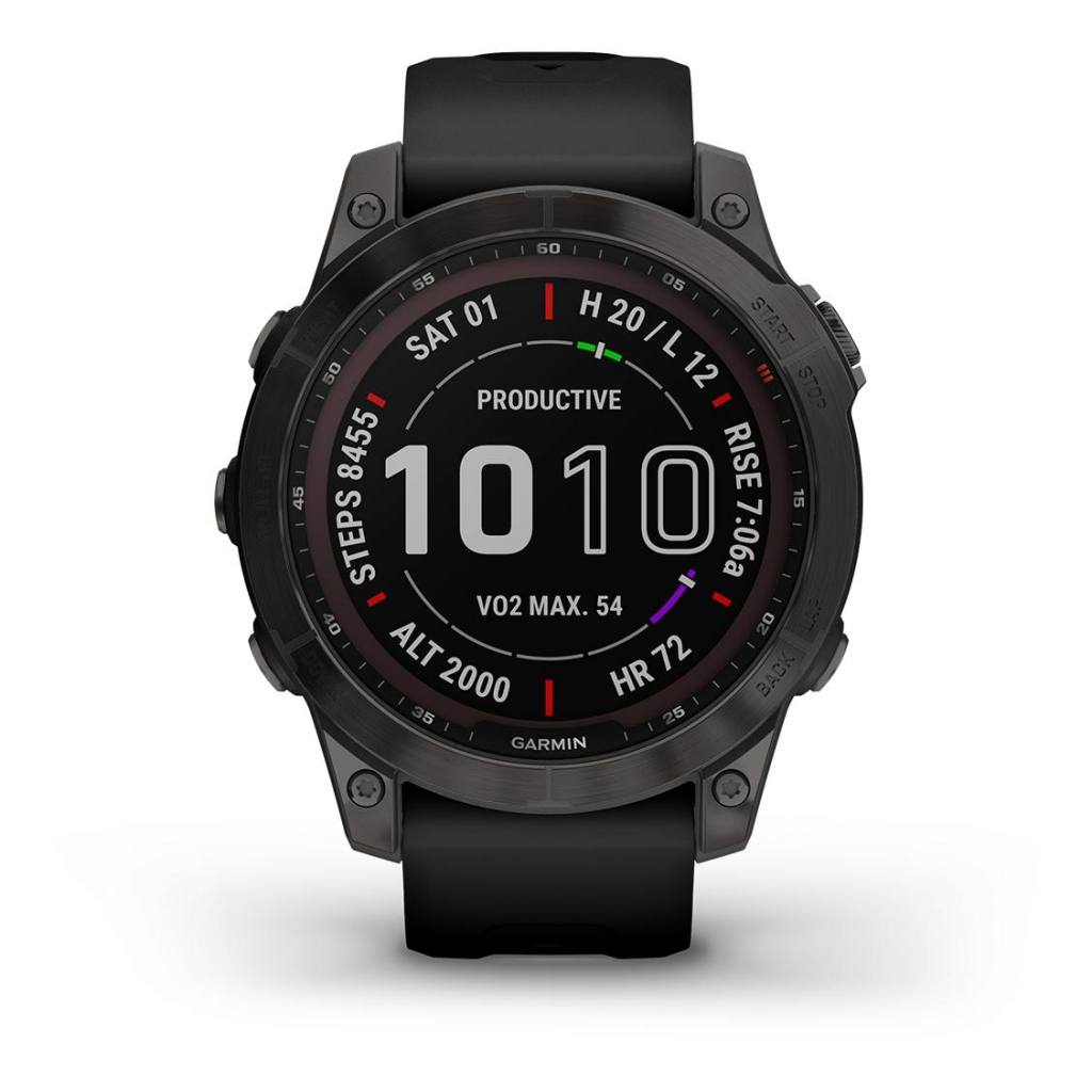 Montre cardio GSP GARMIN Forerunner 55 pour le sport trail running NOIRE