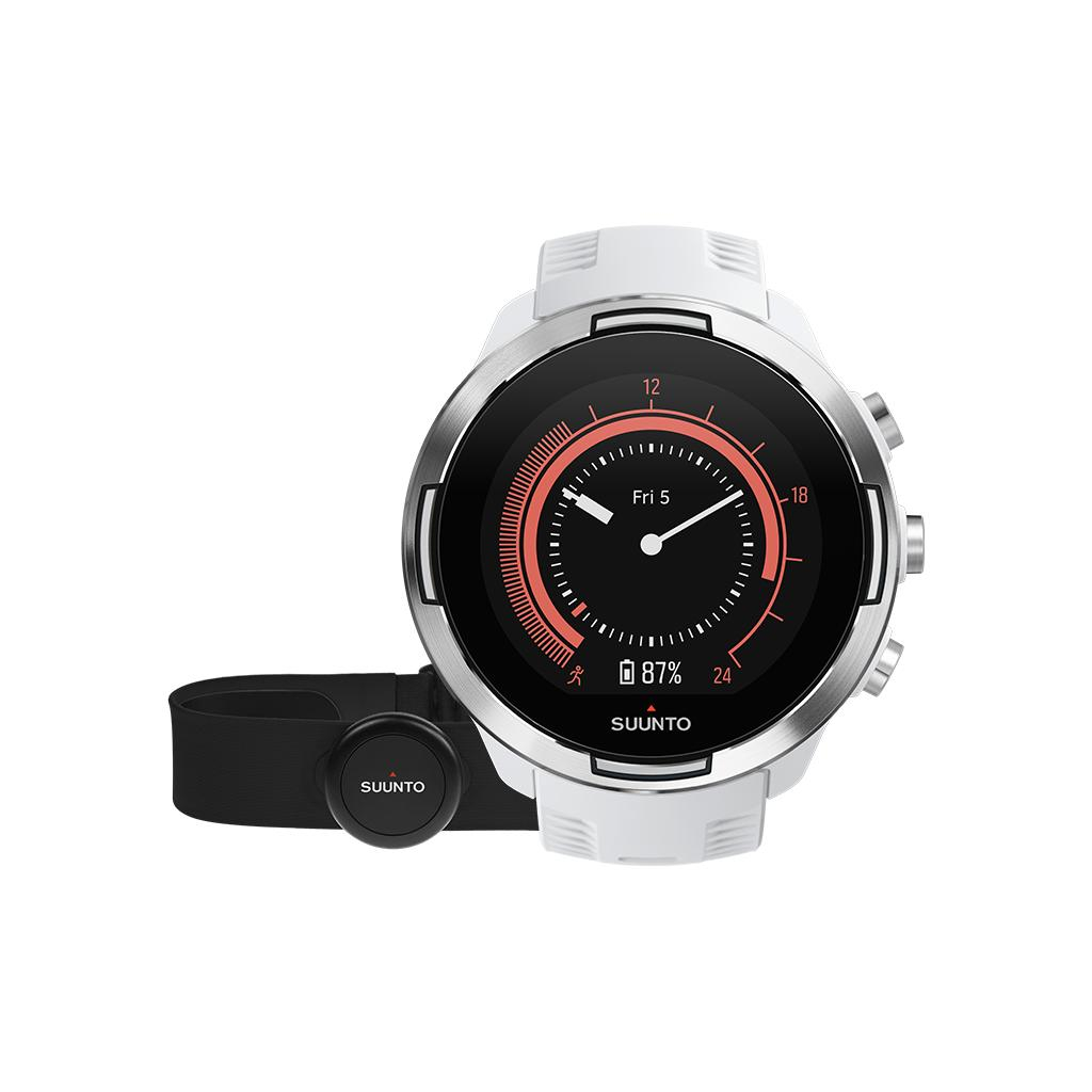 Suunto 9 Montre GPS Blanche