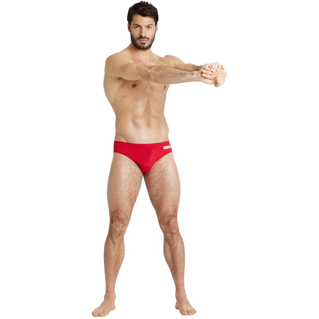 arena Men's Brief (Red) / 競パン（赤） ARENA MEN'S SOLID BRIEF - RED – OntarioSwimHub