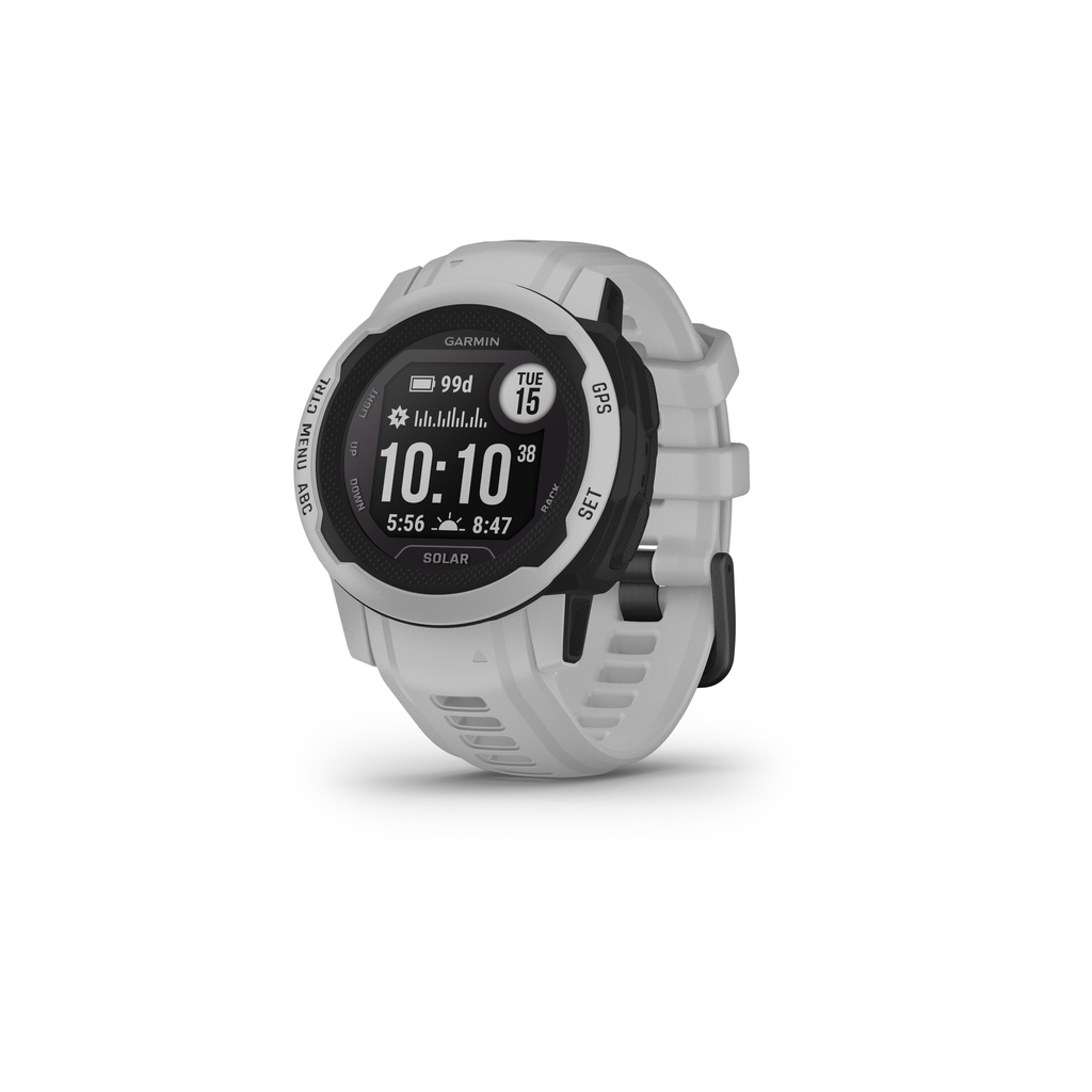 Montre gps cardio sans ceinture instinct 2s solar e garmin gris clair et  noir ${fromprice}