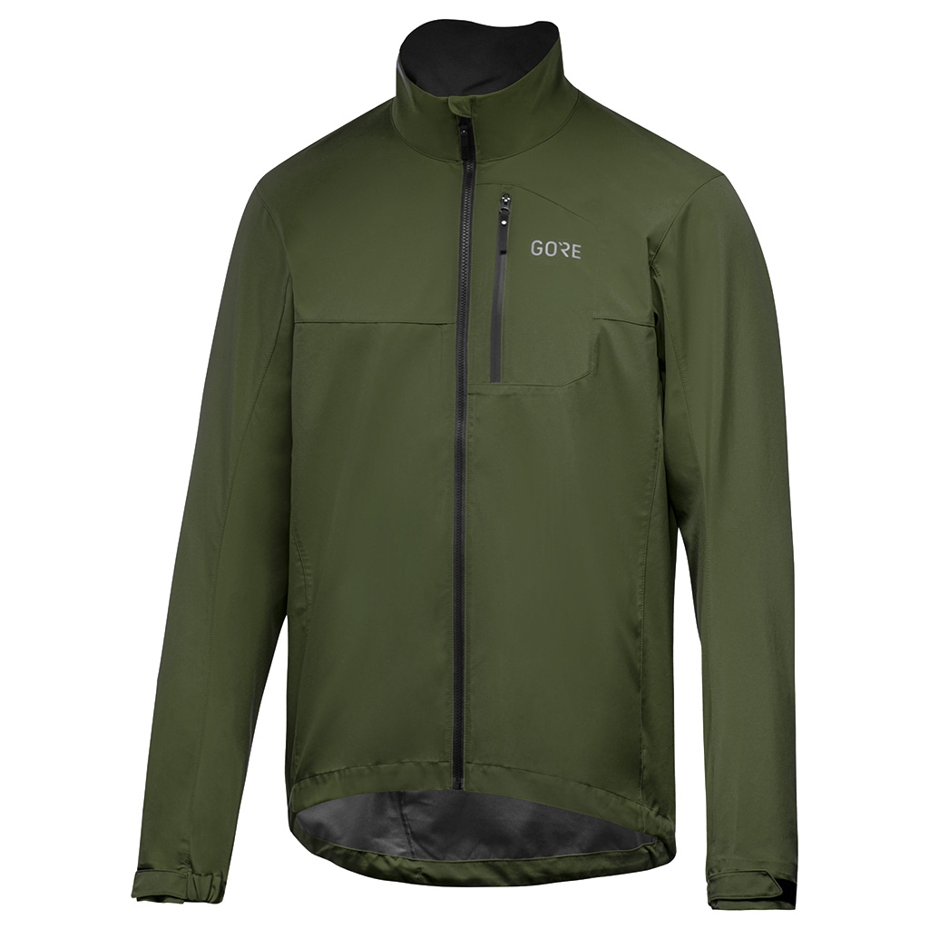 Spirit Mens GORE-TEX INFINIUM Utility Green Jacket