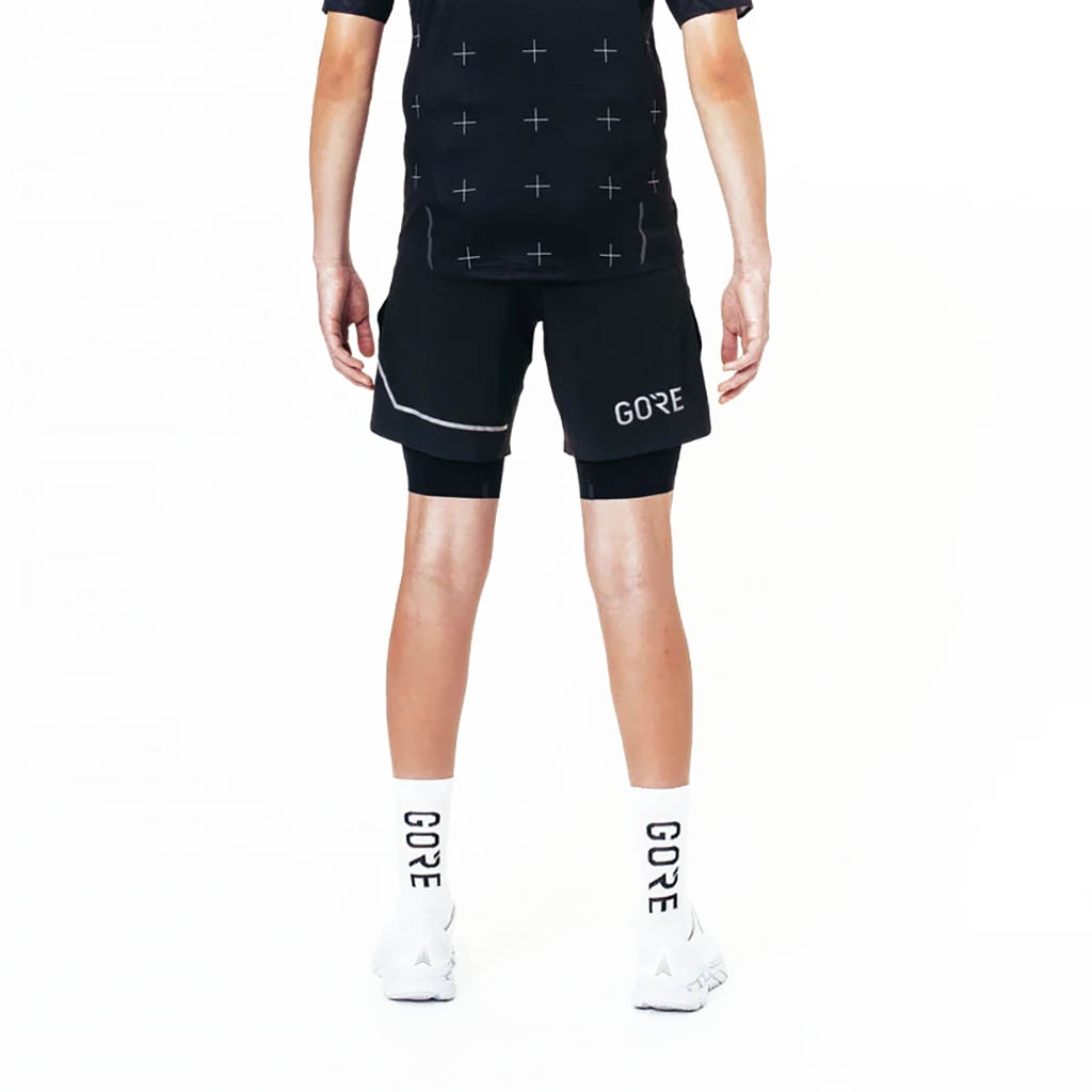 Gore Wear Ultimate 2in1 Short Black Lepape