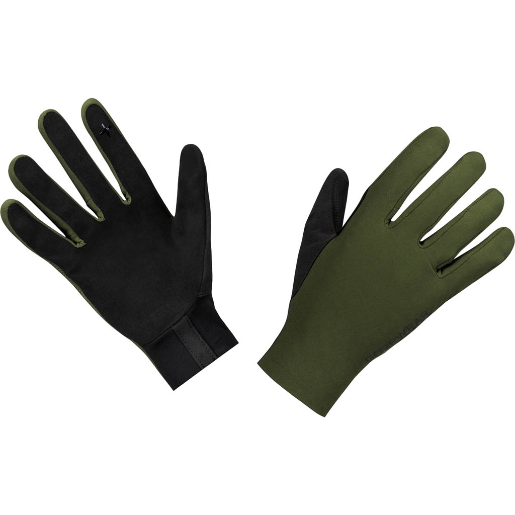 Gore Wear zone kaki : Gants thermiques pour vélo