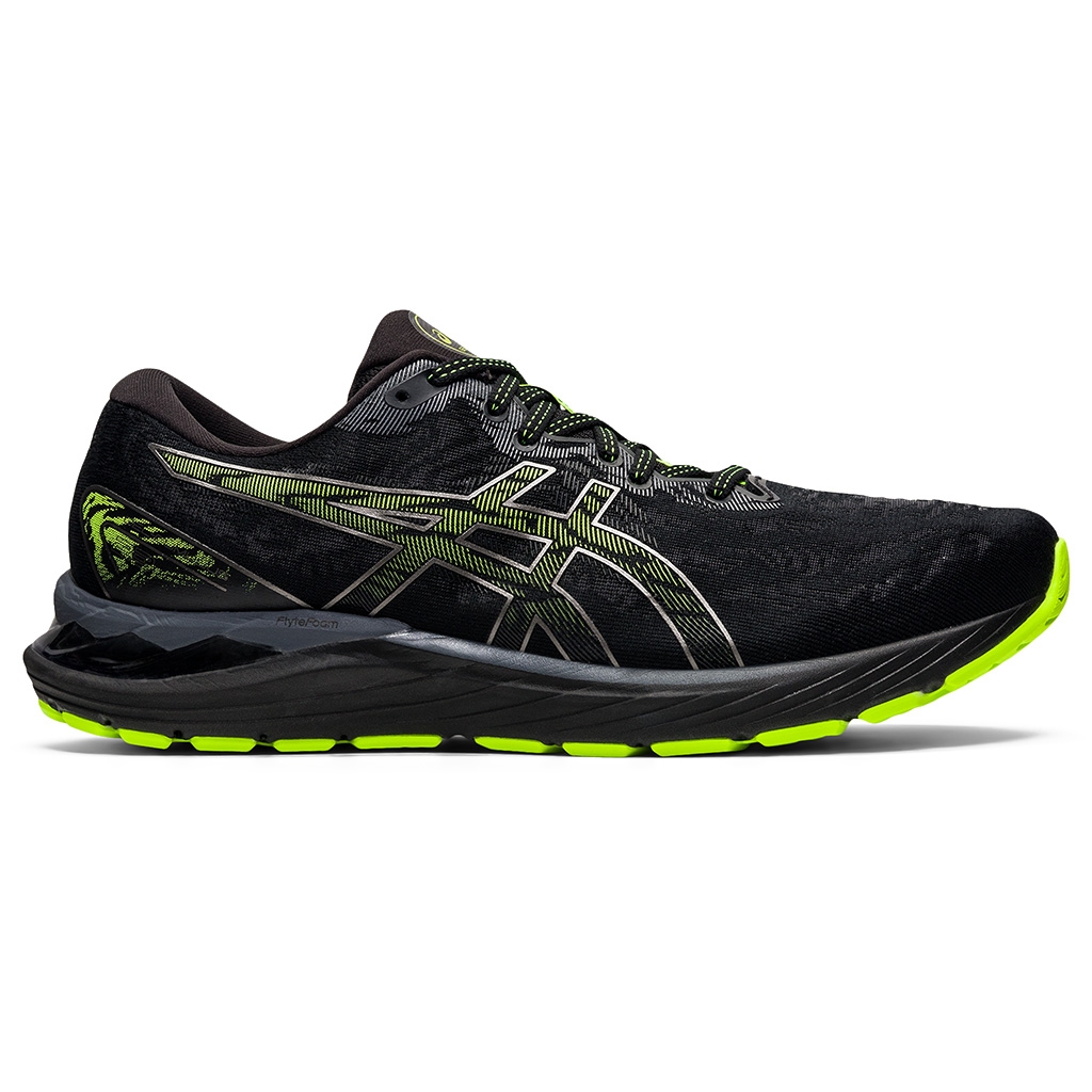 Asics Gel Cumulus 23 Noir. Jaune Lepape