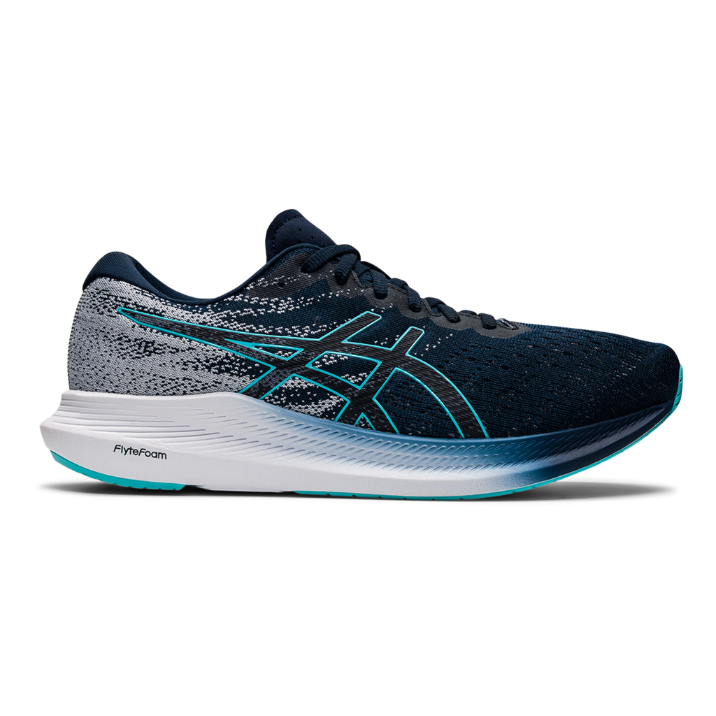 Asics noir sales et bleu turquoise