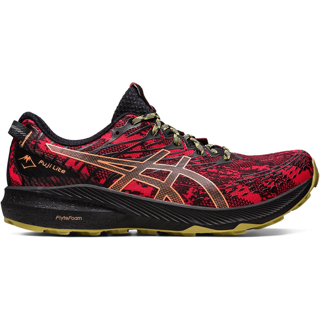 Asics Fuji Lite 3 Electric Red.Black Lepape