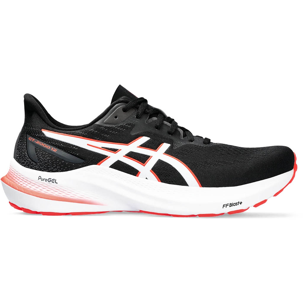 Asics GT 2000 12 Black.Sunrise Red Lepape