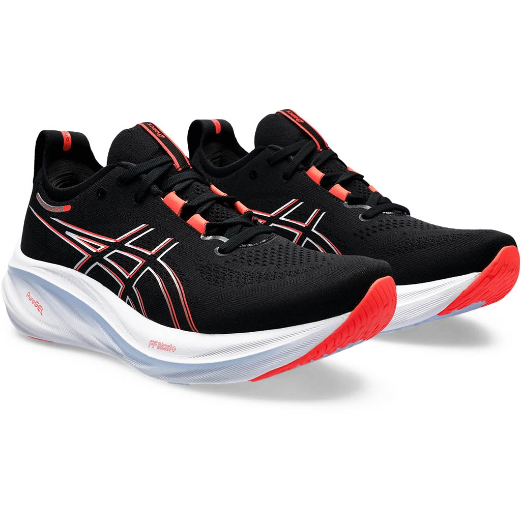 Asics Gel Nimbus 26 Black.True Red Lepape
