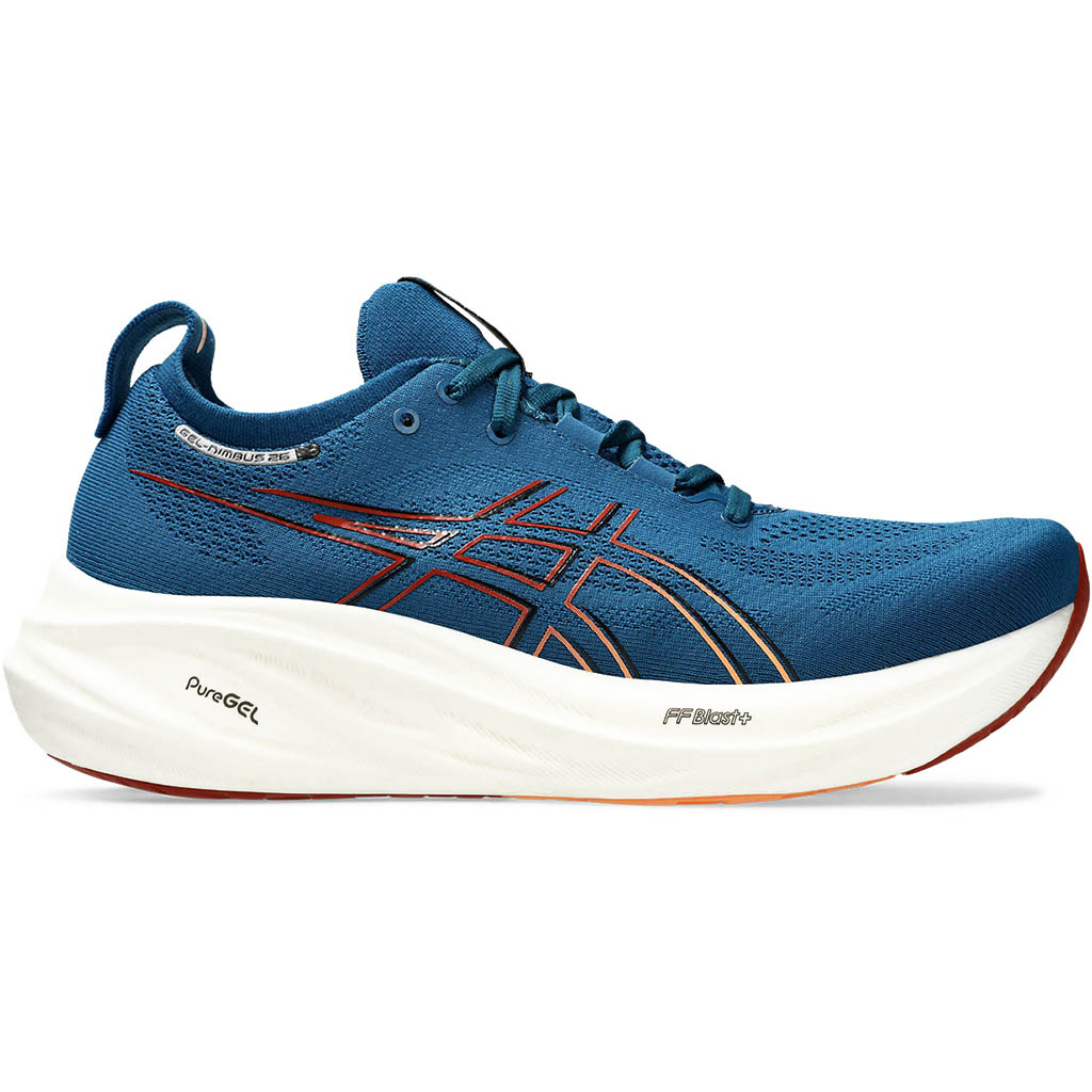 Asics Gel-Nimbus 26 Rich Navy/Faded Orange Lepape