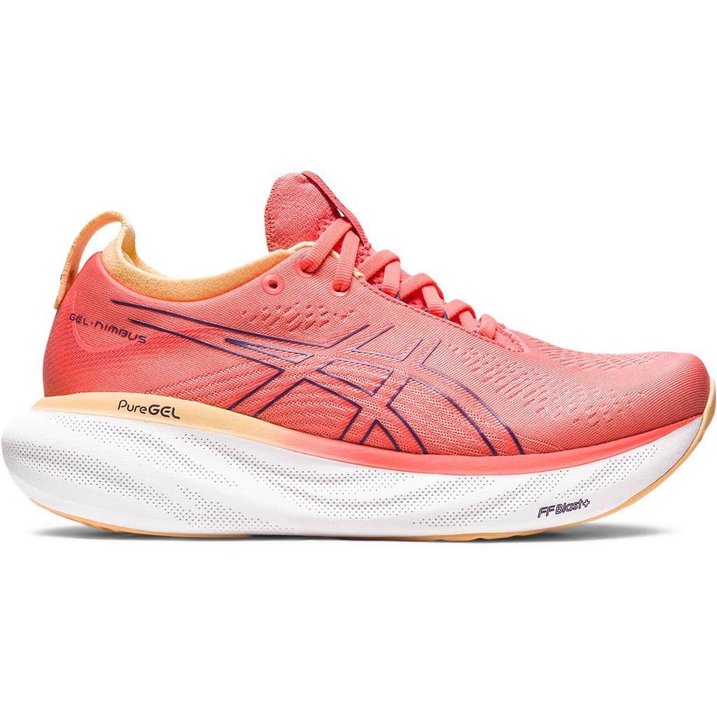 Asics Gel Nimbus 25 Papaya.Violet Quartz Lepape
