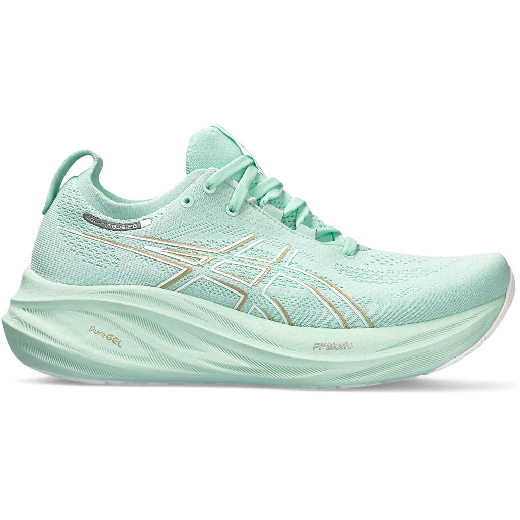 Asics femme vert online
