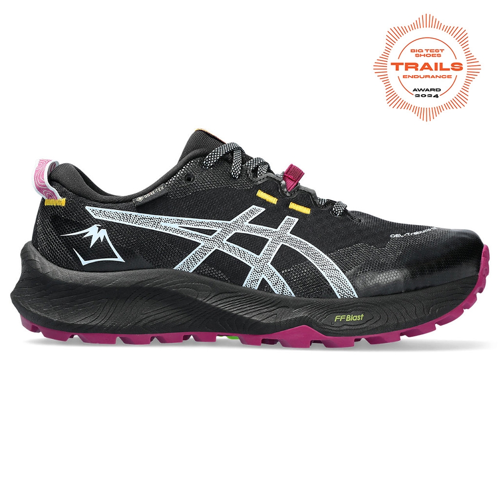 Asics Gel Trabuco 12 Gore Tex Schwarz.Hellblau Papst